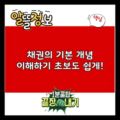 채권의 기본 개념 이해하기: 초보도 쉽게!