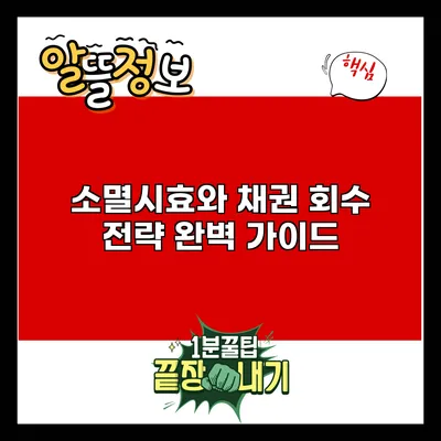 소멸시효와 채권 회수 전략: 완벽 가이드
